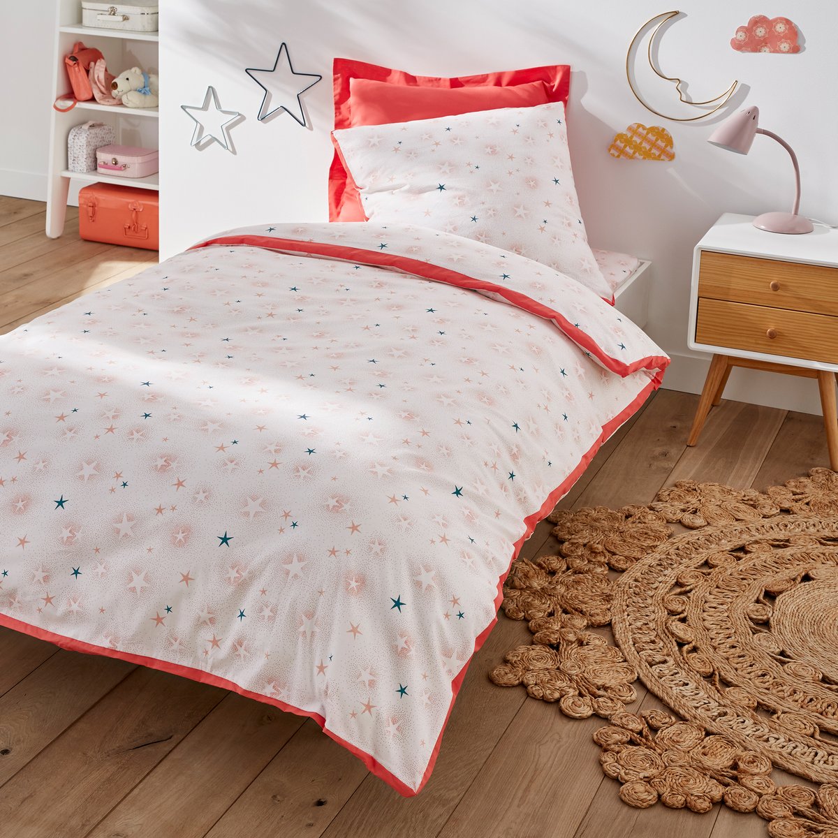 

Пододеяльник LaRedoute, Белый, Из биохлопка Agathe 140 x 200 см белый
