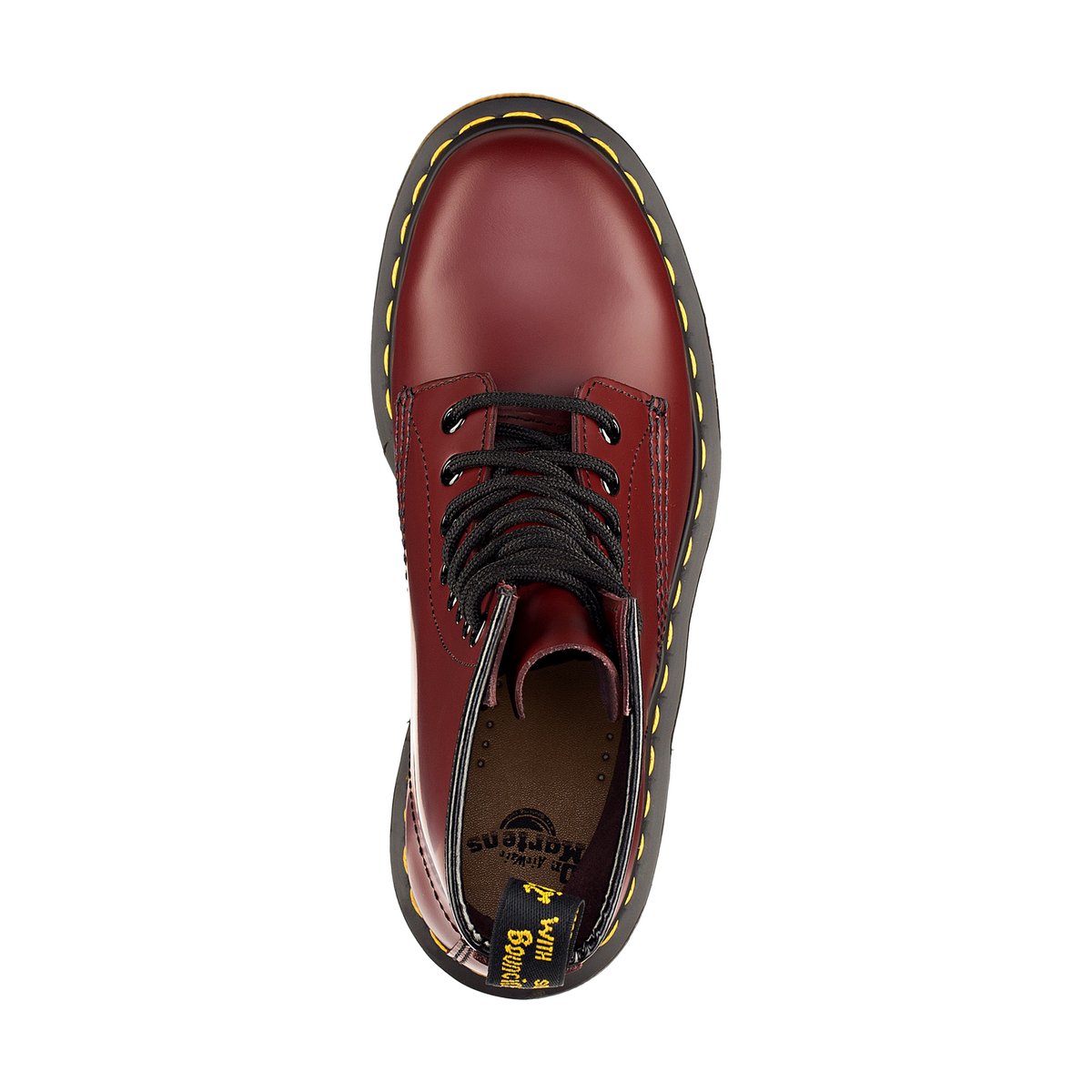 Ботинки LaRedoute Кожаные на шнуровке 1460 37 красный, размер 37 - фото 3