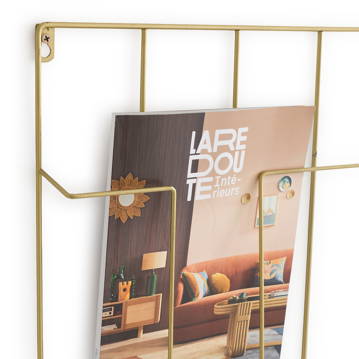 Подставка Для журналов Niouz единый размер желтый LaRedoute - фото 4