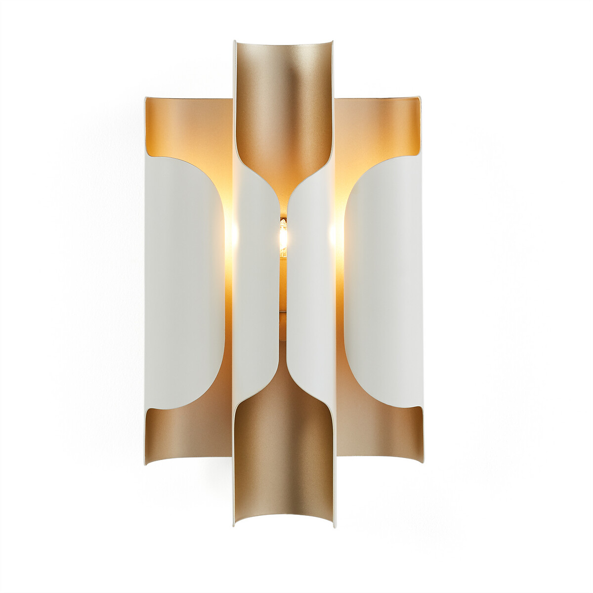 Светильник из металла Henrio единый размер белый светильник в виде арки из металла и мрамора arik единый размер белый