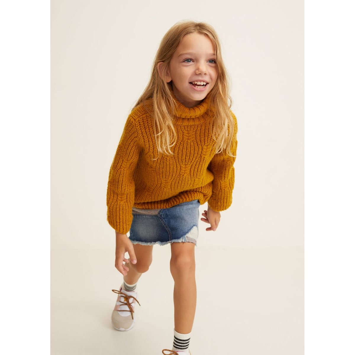 Pull-over col roulé