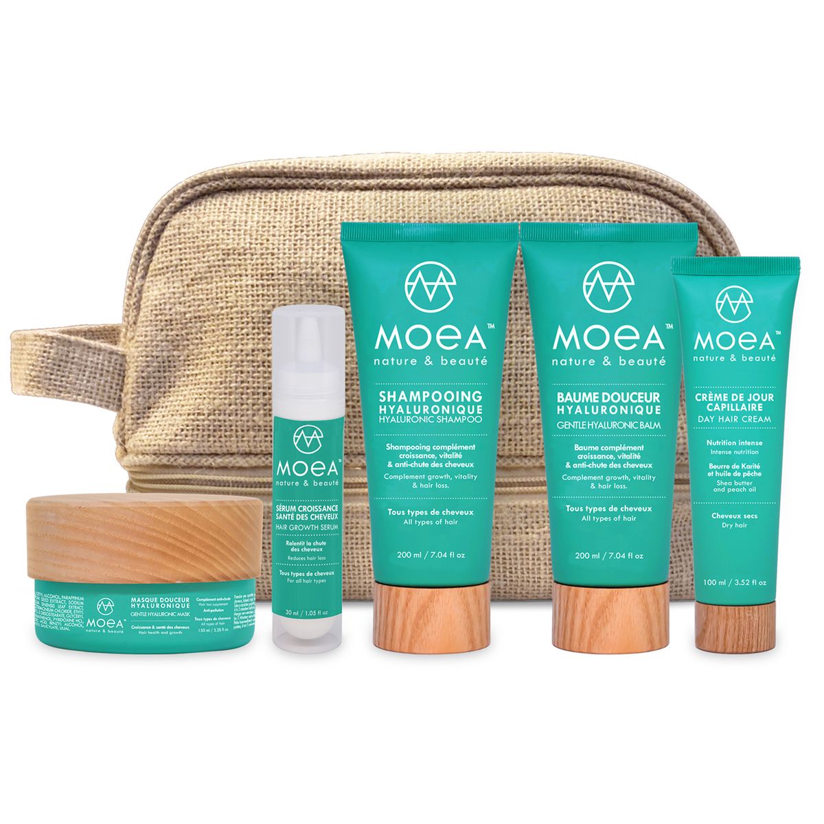 Trousse soins cheveux hyaluronique