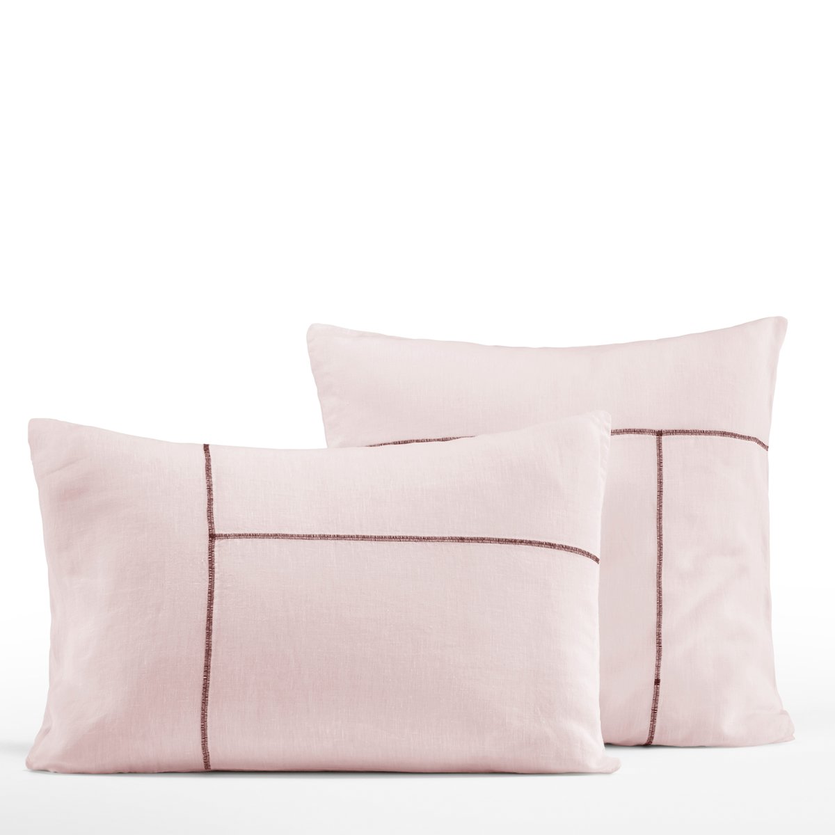 

Наволочка La Redoute, Розовый, Из льна Melki 65 x 65 см розовый