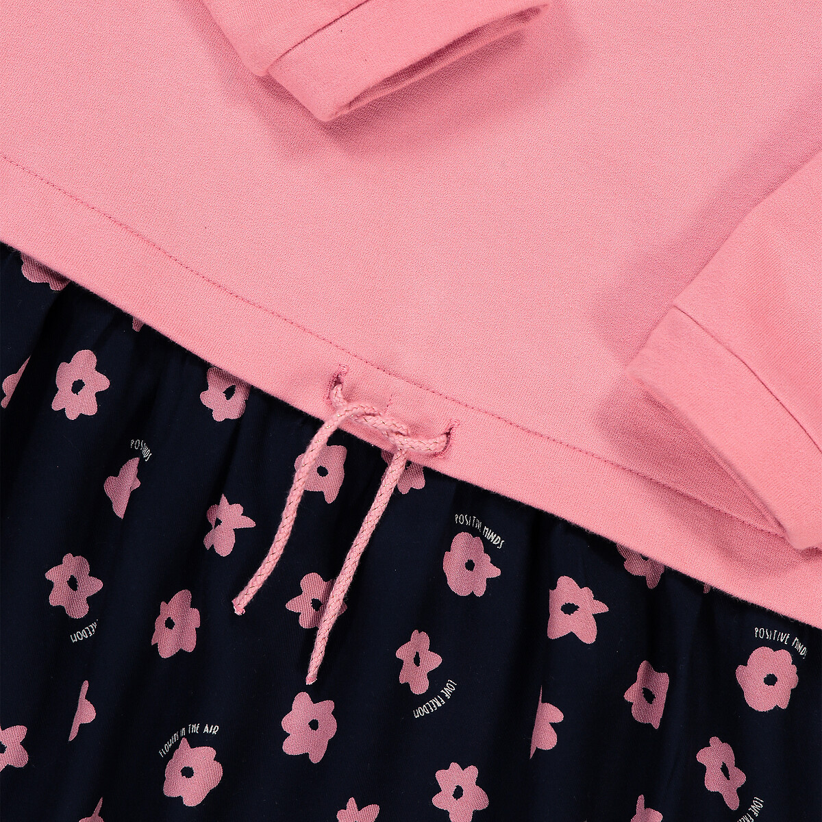 Платье LaRedoute С длинными рукавами эффект 2 в 1 3-12 лет 5 лет - 108 см розовый, размер 5 лет - 108 см - фото 5