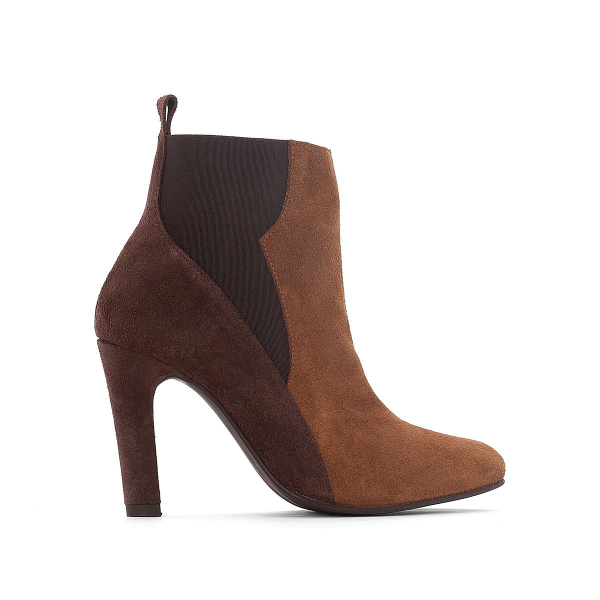 Chelsea cuir découpes arrondies