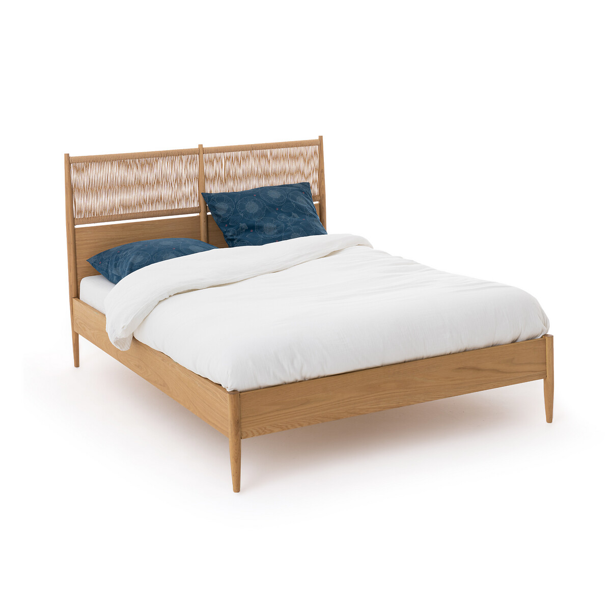 Кровать С кроватным основанием Malora 160 x 200 см каштановый