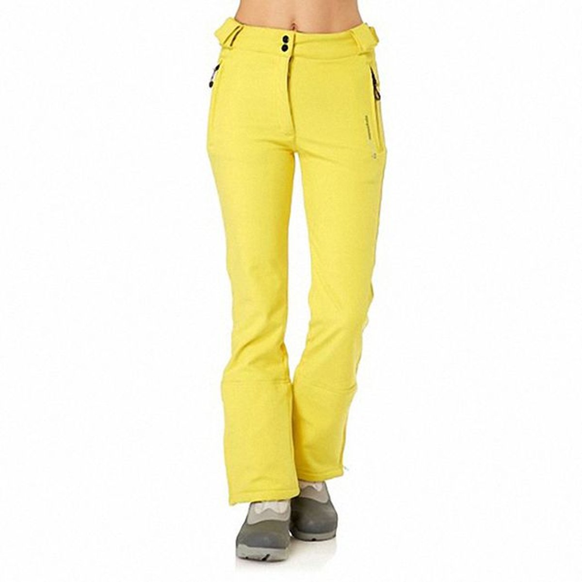 Peak Mountain - Pantalon de ski 10/16 ans GASHELL-jaune