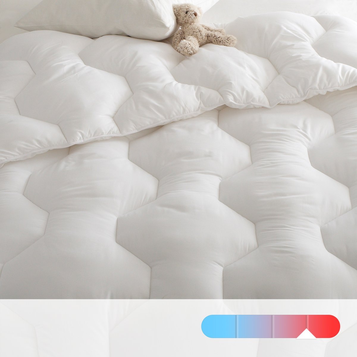 

Одеяло La Redoute, Белый, Синтетическое Prestige Hollofil гм 240 x 220 см белый