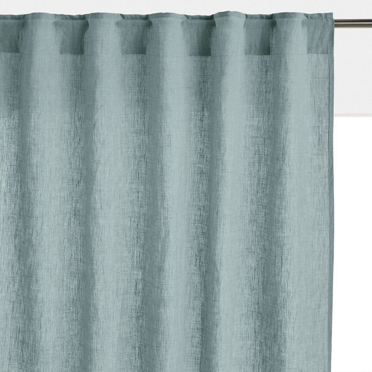 Image of Onega Washed Linen Single Curtain with Concealed Tabs