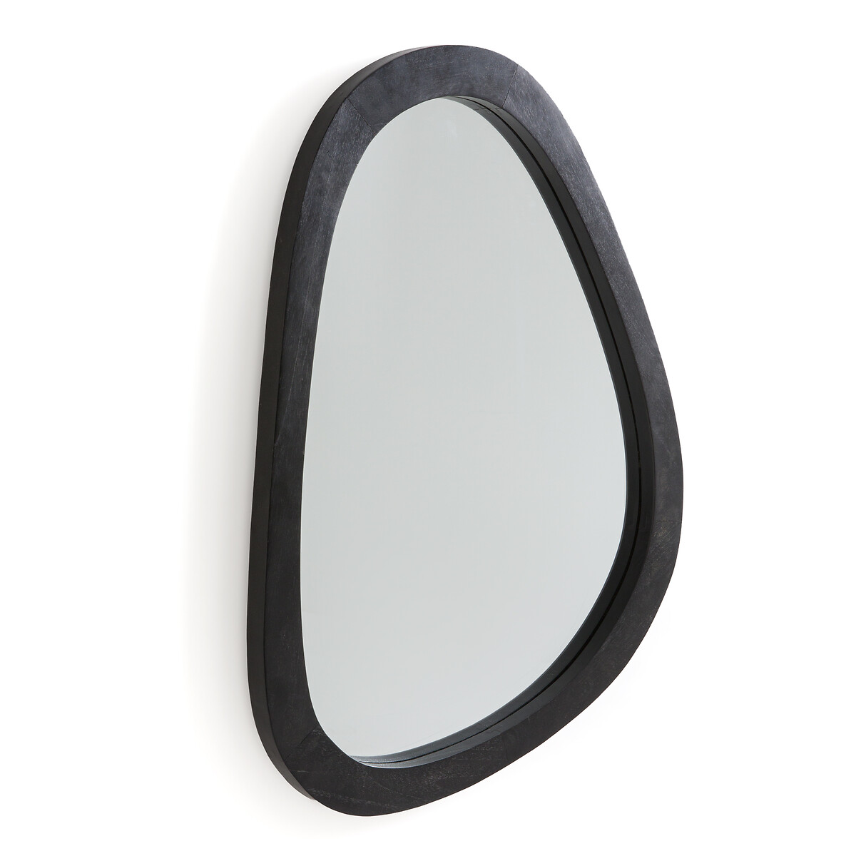 Зеркало органичной формы из массива тика Elnora единый размер черный зеркало органичной формы biface единый размер другие
