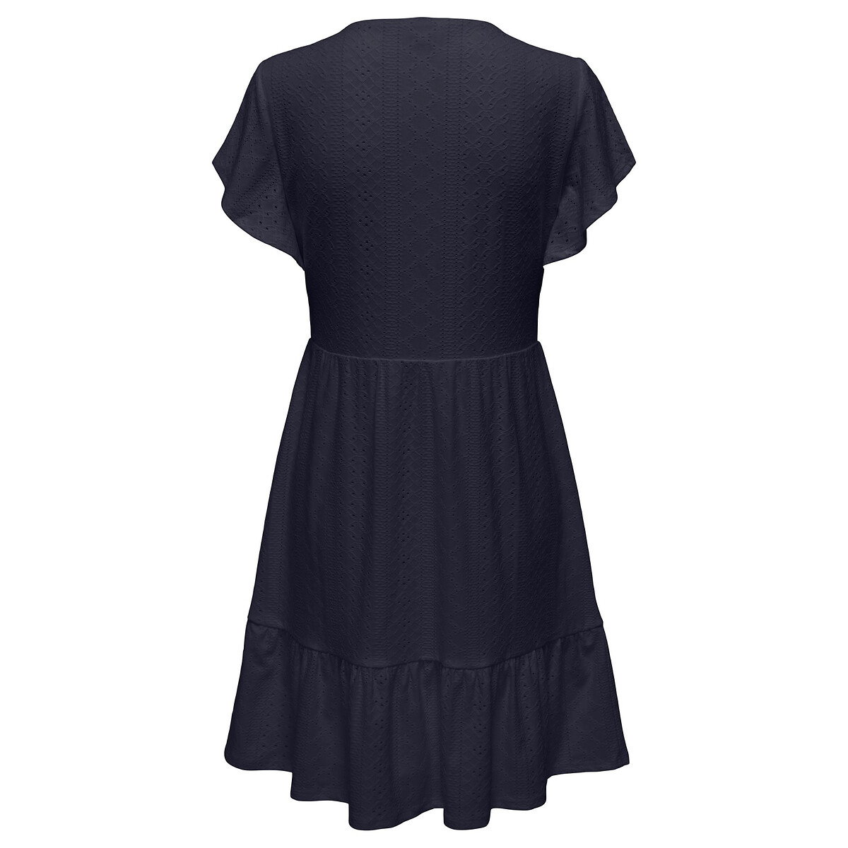 Платье Короткое с V-образным вырезом 3XL синий LaRedoute, размер 3XL - фото 2