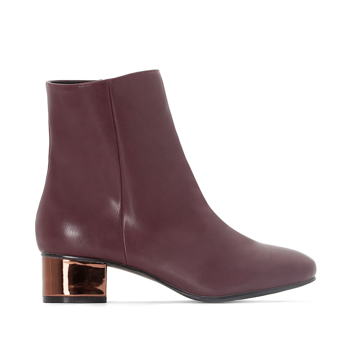 Boots à talon miroir