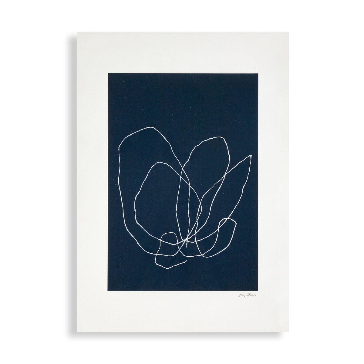 Постер AM.PM Elements of a tulip единый размер синий