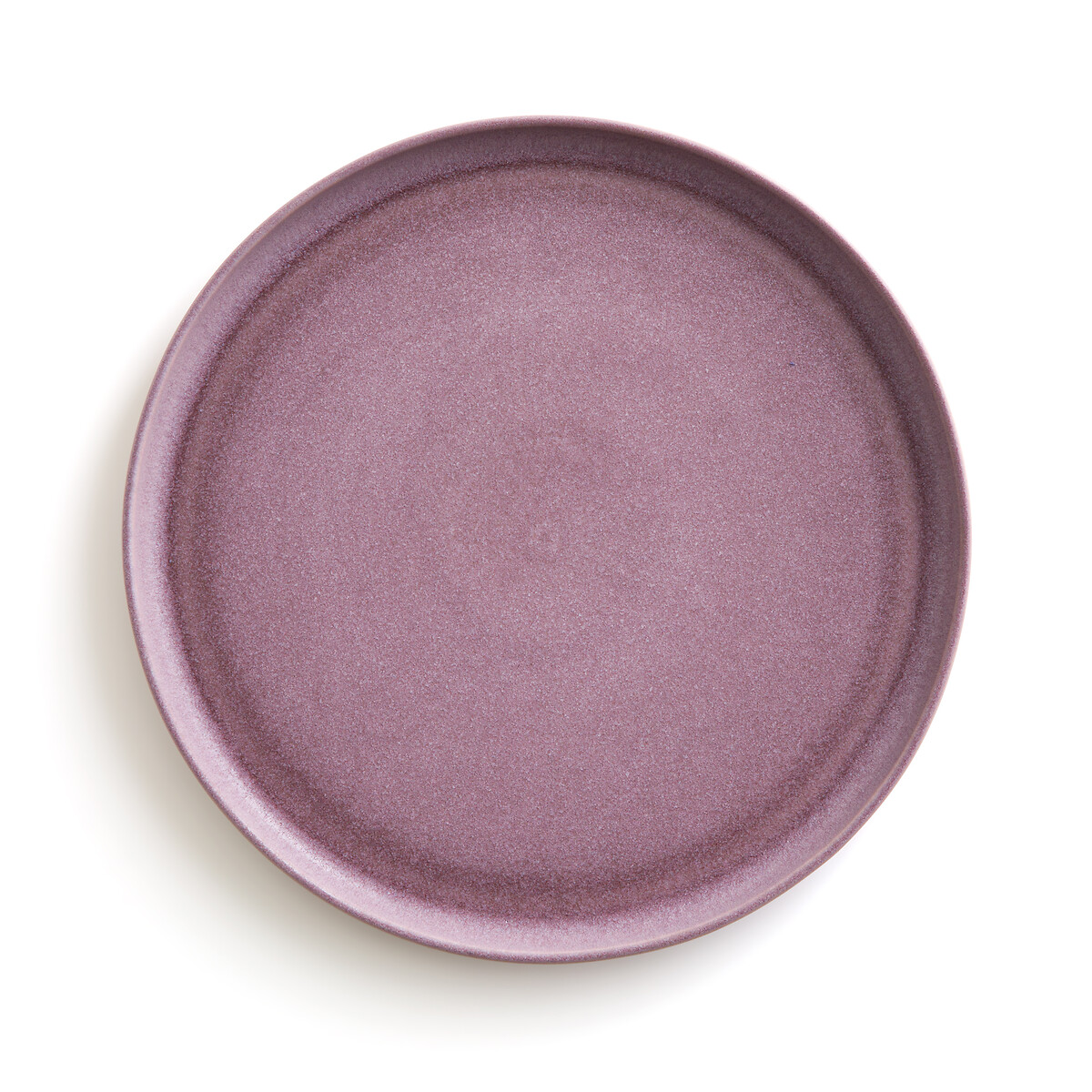 Комплект из четырех тарелок из Матовой глазурованной керамики Olpia единый размер фиолетовый