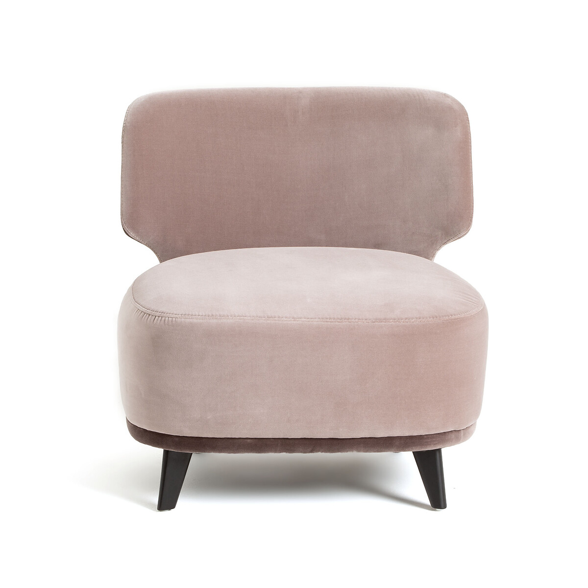 Кресло La Redoute Каминное из велюра XL Odalie дизайн Э Галлины единый размер фиолетовый - фото 2