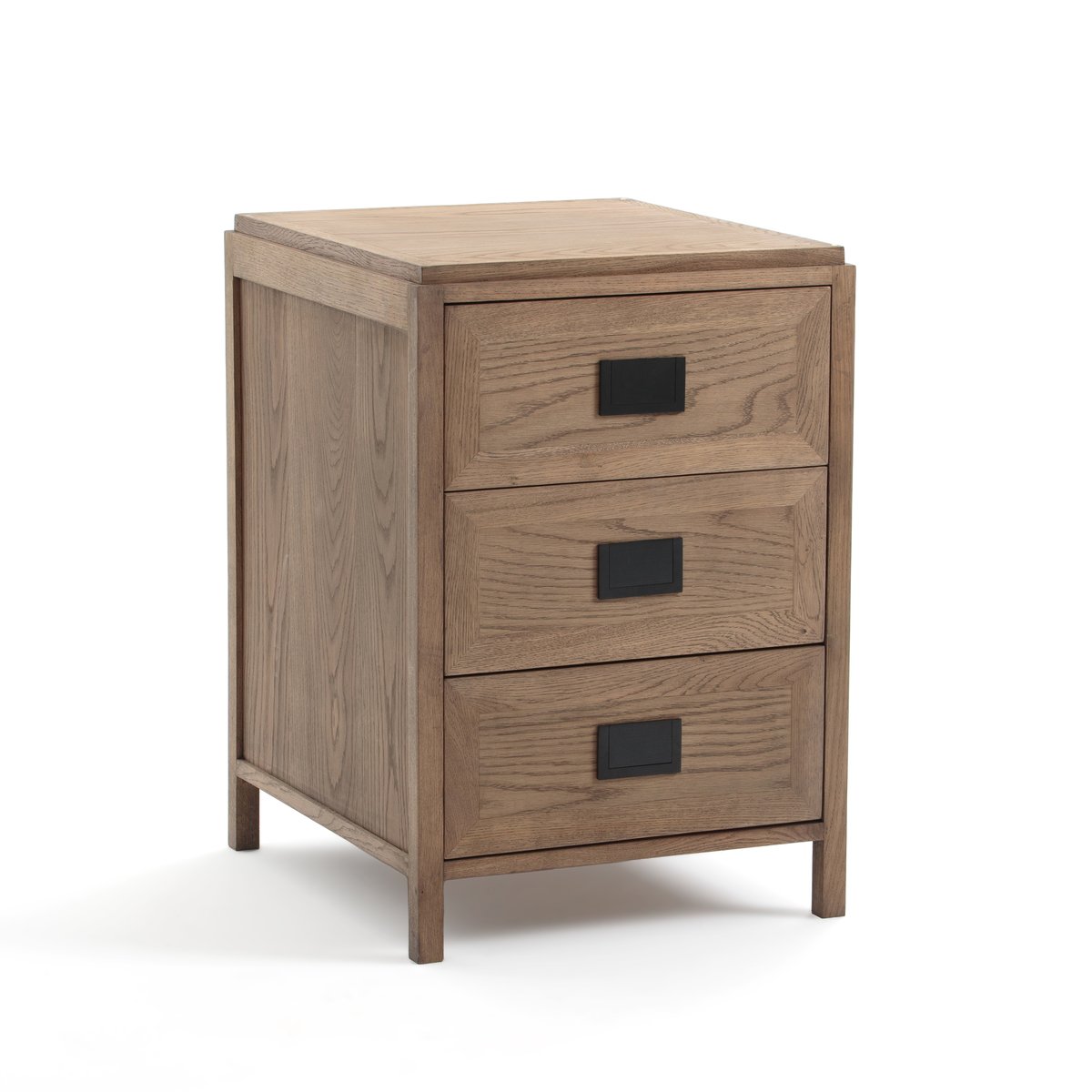 Image of LING Solid Oak 3 Drawer Chest