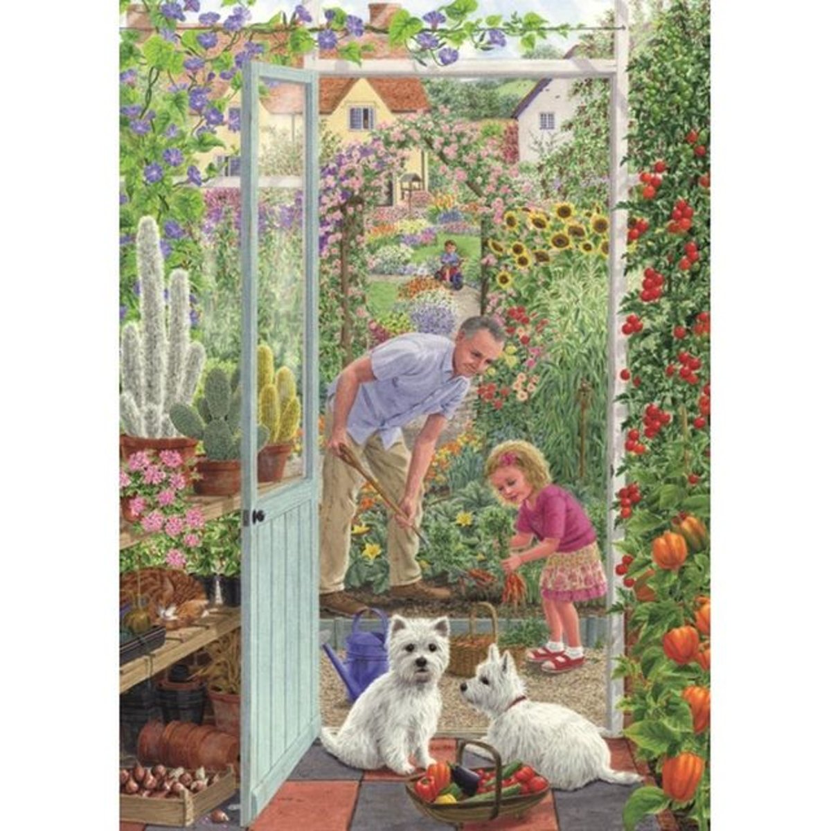 Puzzle Sarah Adams - Through the Greenhouse Door