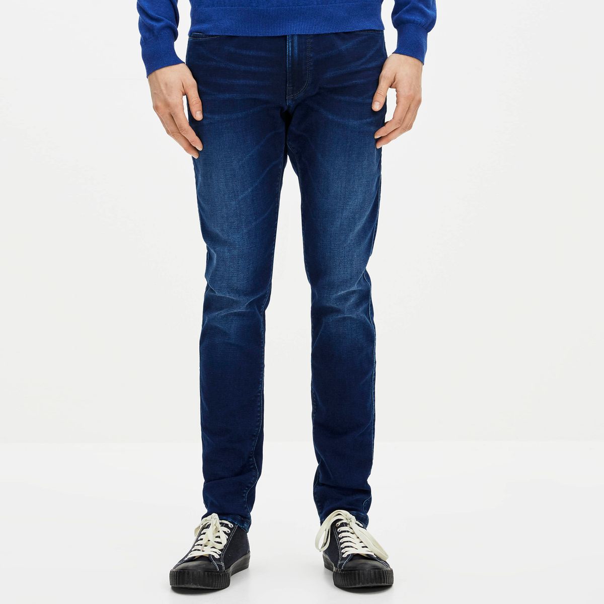 Jean slim en denim stretch GOKYOUNG45, long. 34