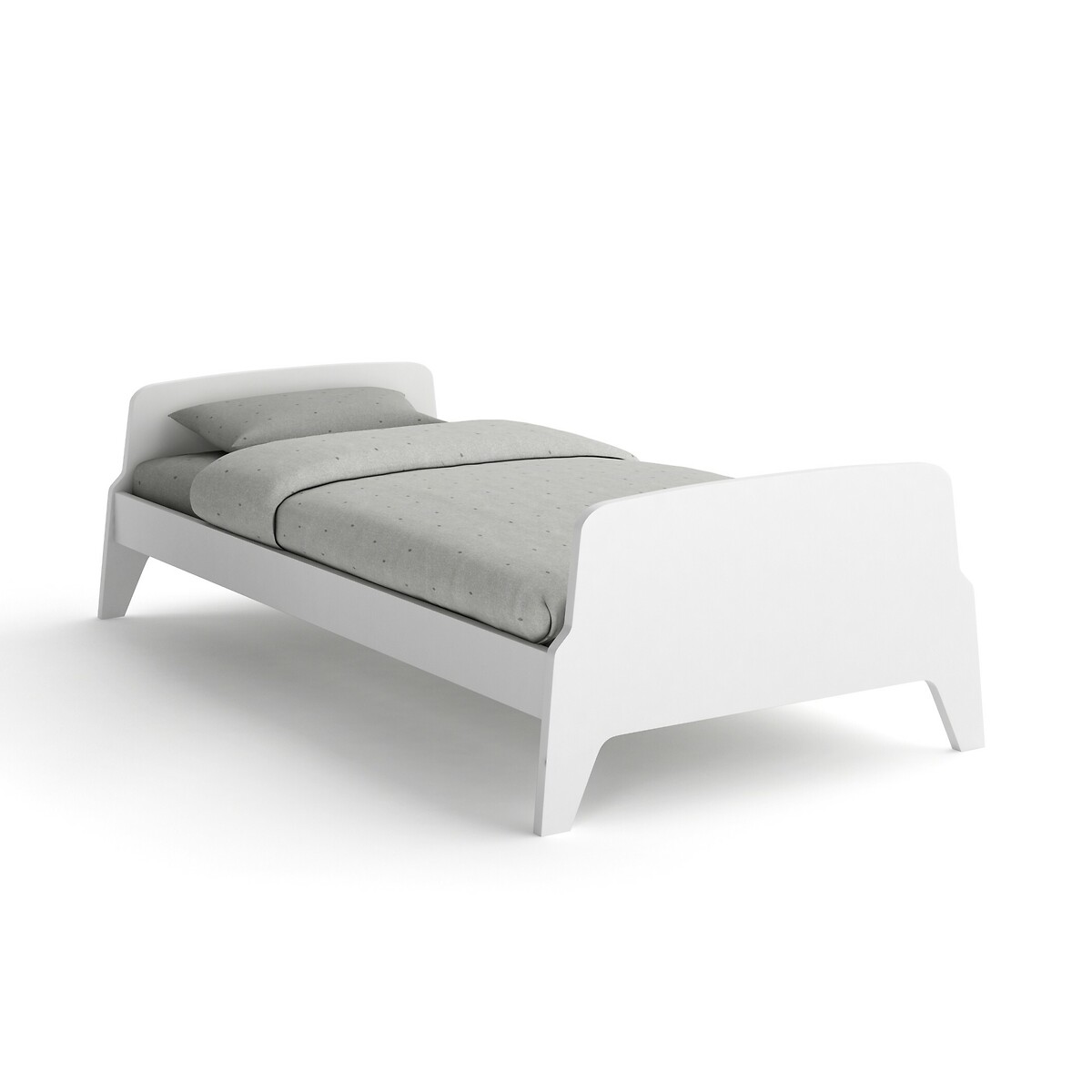Кровать La Redoute -сп в винтажном стиле Adil 90 x 190 см белый, размер 90 x 190 см - фото 1