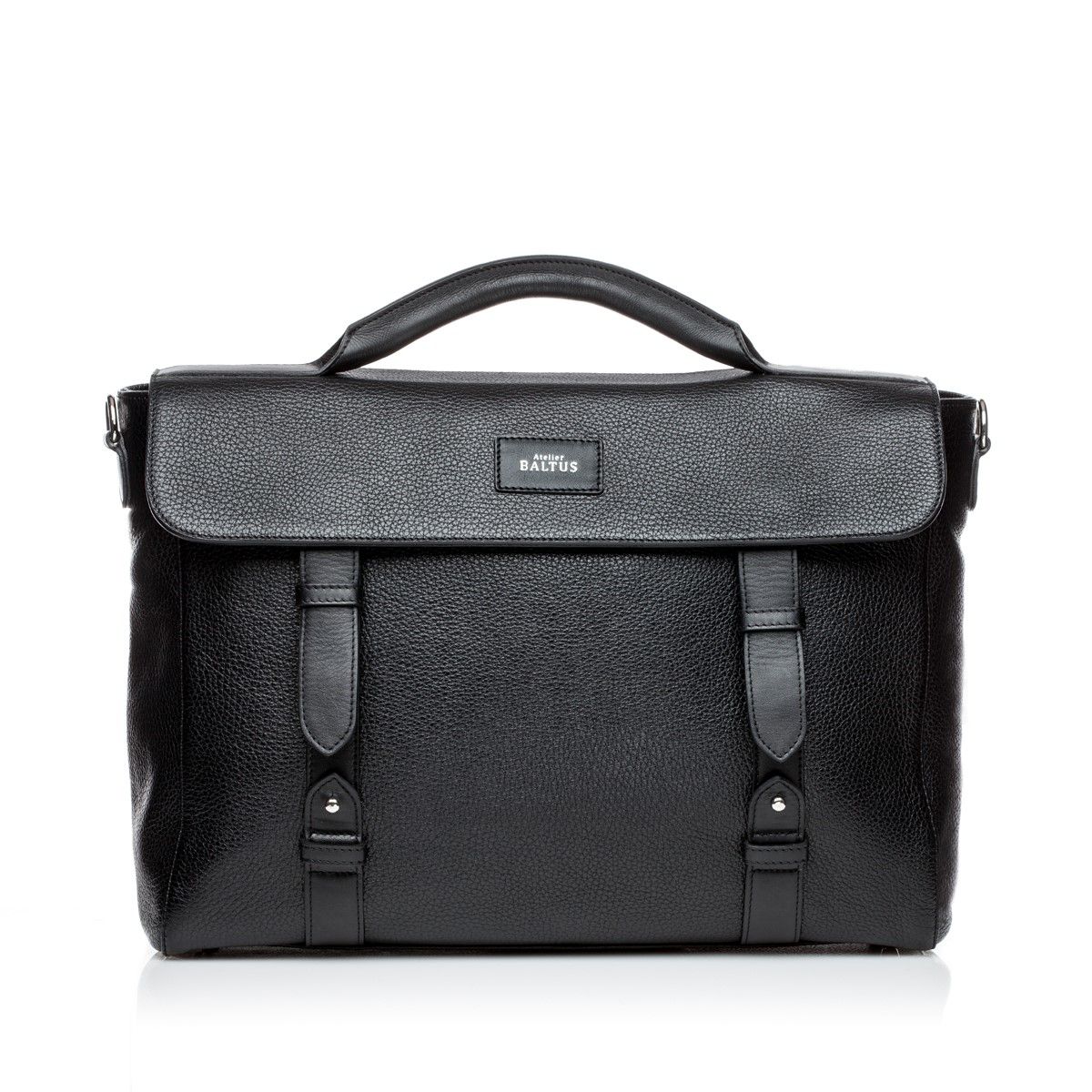 Cartable attaché case cuir pleine fleur