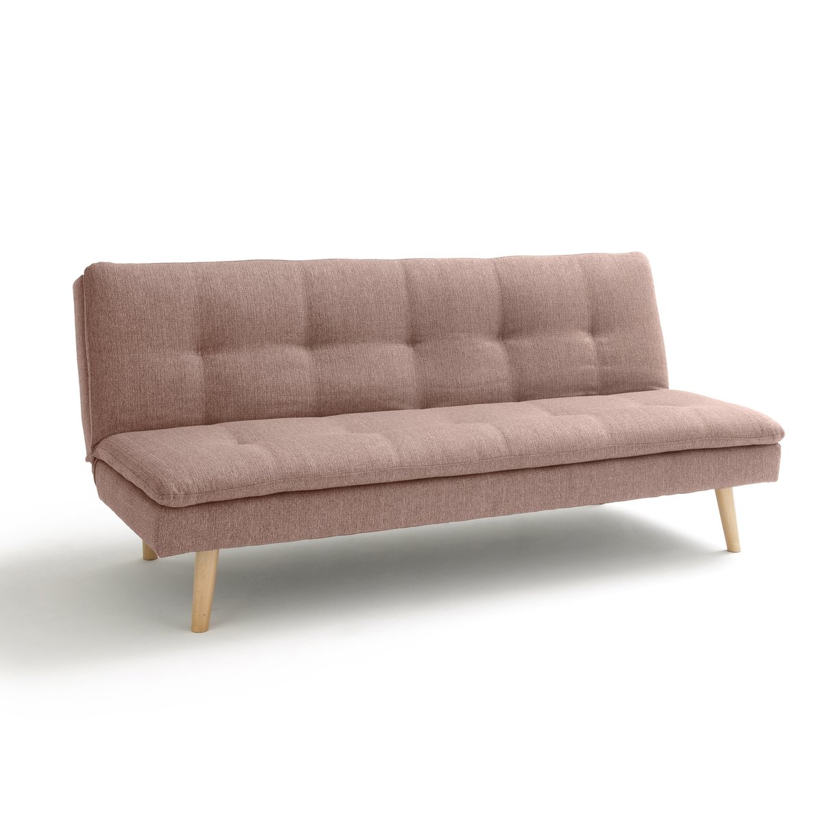 Раскладной диван в стиле минимализм Amagona 3 мест. розовый