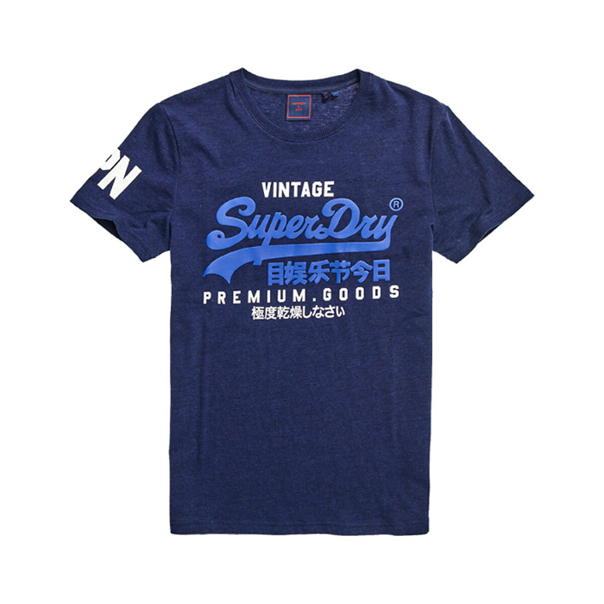 T-shirt de gola redonda, Vintage Logo