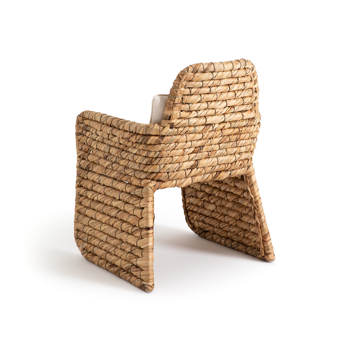 Кресло LaRedoute Столовое из водяного гиацинта плетеное Galbo единый размер бежевый - фото 4