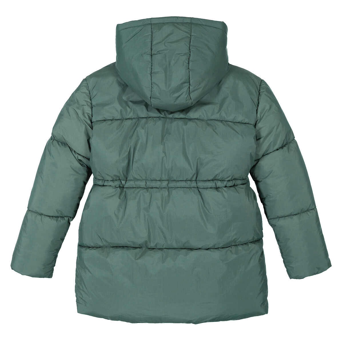 Куртка Стеганая утепленная с капюшоном 8 лет - 126 см зеленый LaRedoute, размер 8 лет - 126 см - фото 5