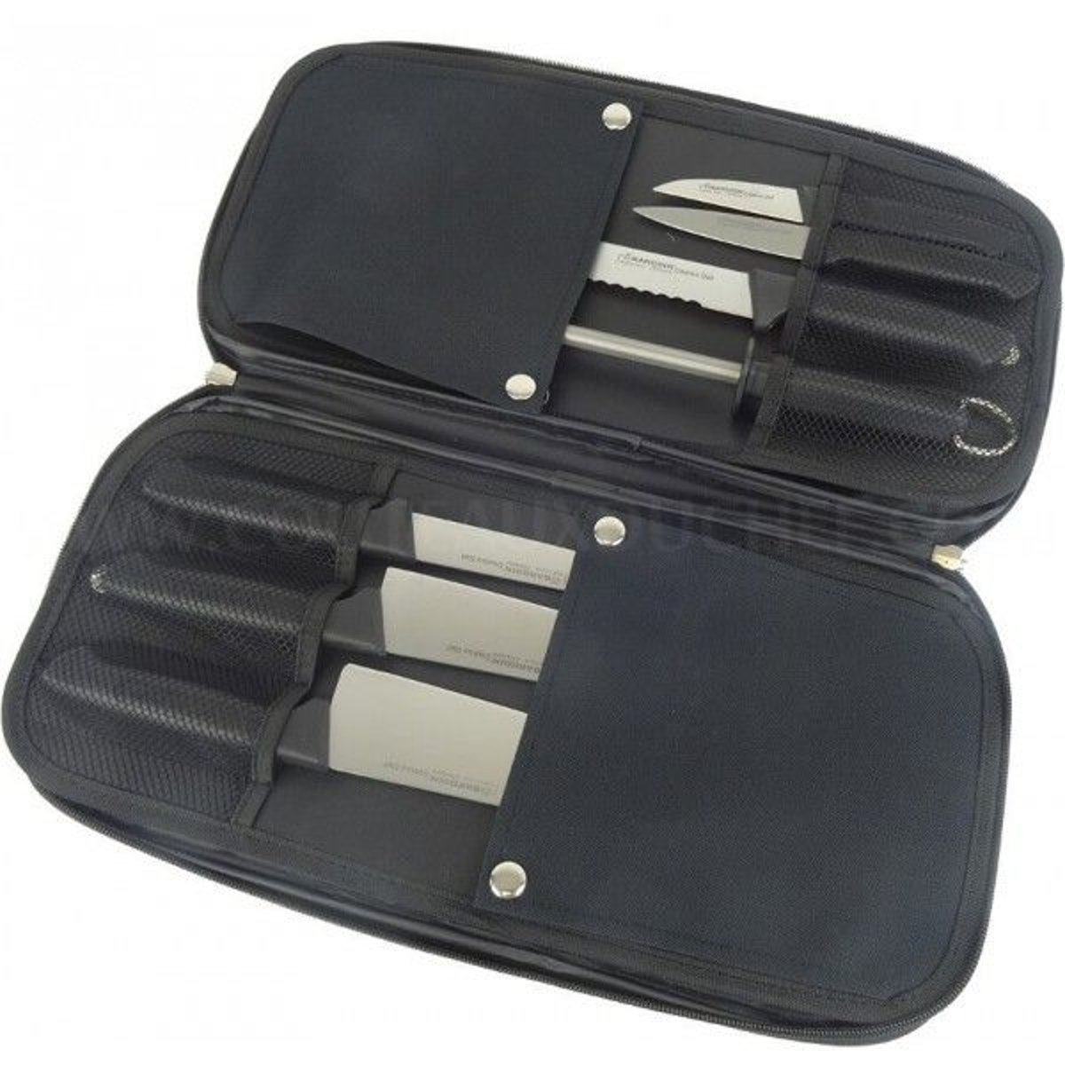 Mallette 6 couteaux + 1 fusil Diamant Bargoin Creative Chef