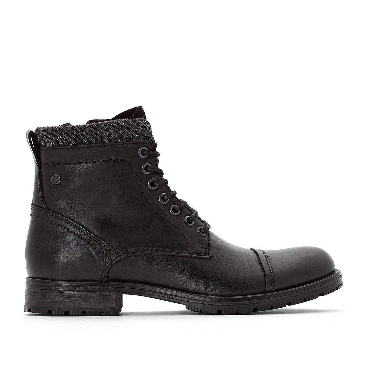 

Ботинки JFWMARLY LEATHER BLACK, Черный