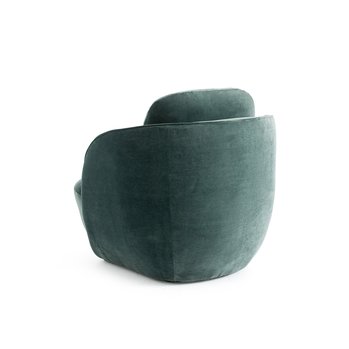 Кресло в форме шара из велюровой ткани Alpine  единый размер зеленый LaRedoute - фото 4
