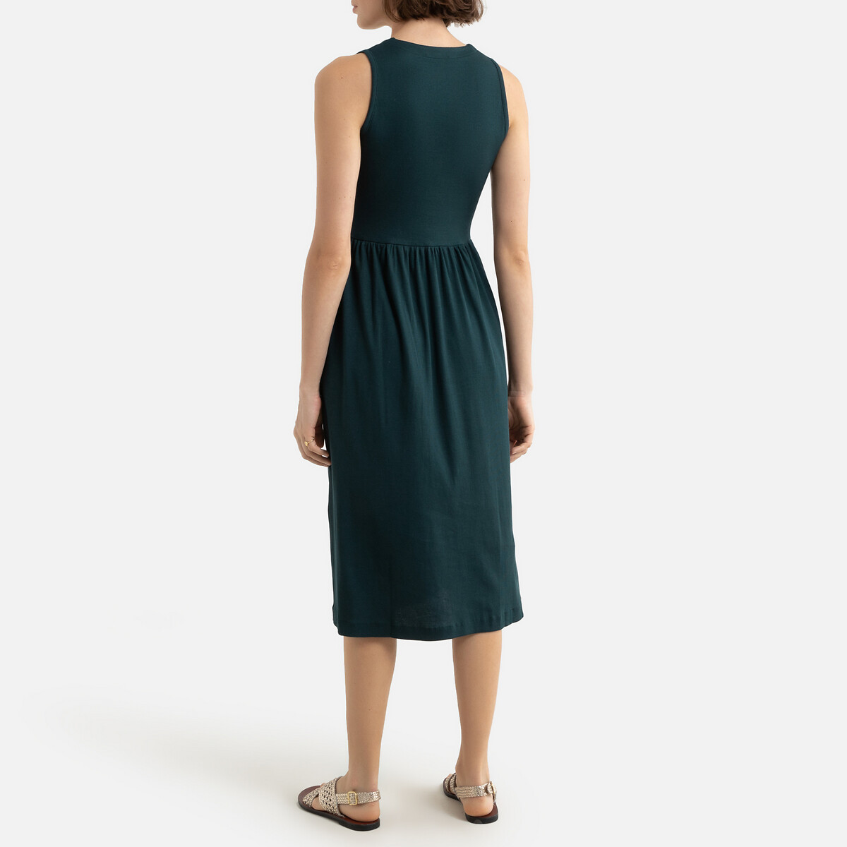 Платье SESSUN Без рукавов KEEL S зеленый, размер S - фото 4