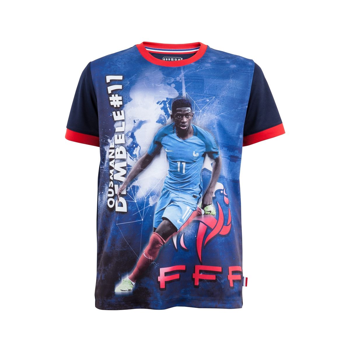 T-shirt FFF Dembélé Sublime Bleu Junior