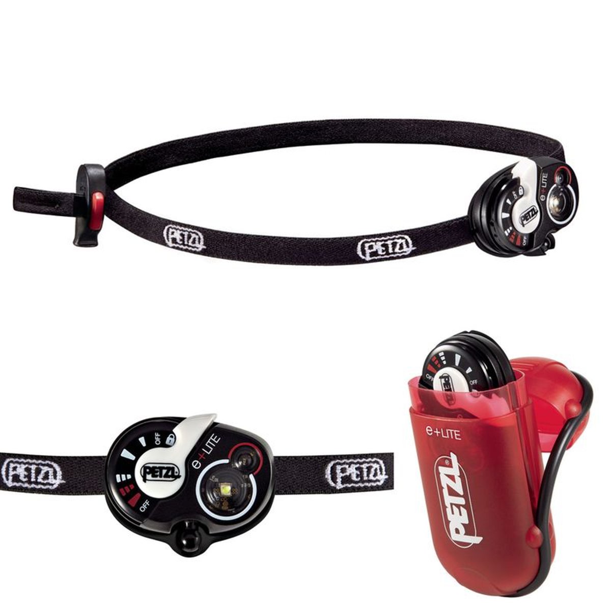 Lampe Frontale de Secours Petzl e+Lite - ultra compacte - Etui inclus