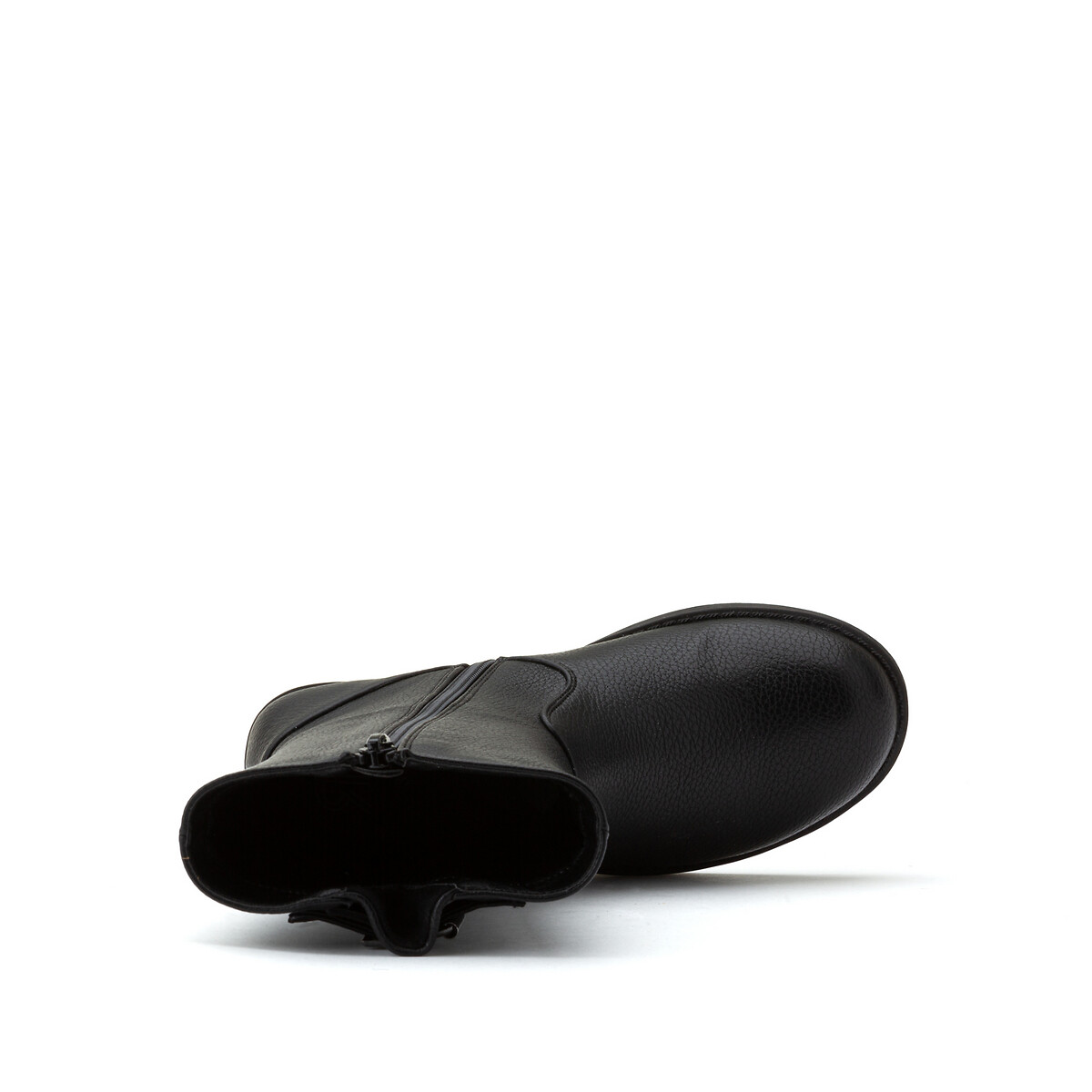 Сапоги LaRedoute В байкерском стиле с пряжками 26-38 26 черный, размер 26 - фото 4
