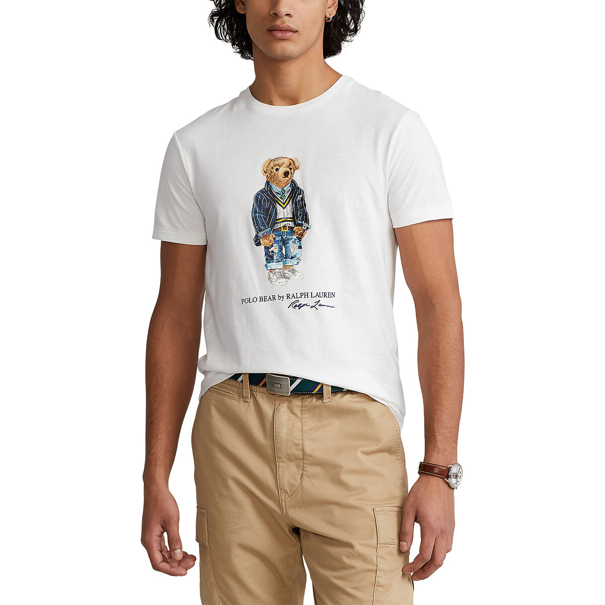 

Футболка POLO RALPH LAUREN, Белый, Футболка С круглым вырезом Bear XL белый