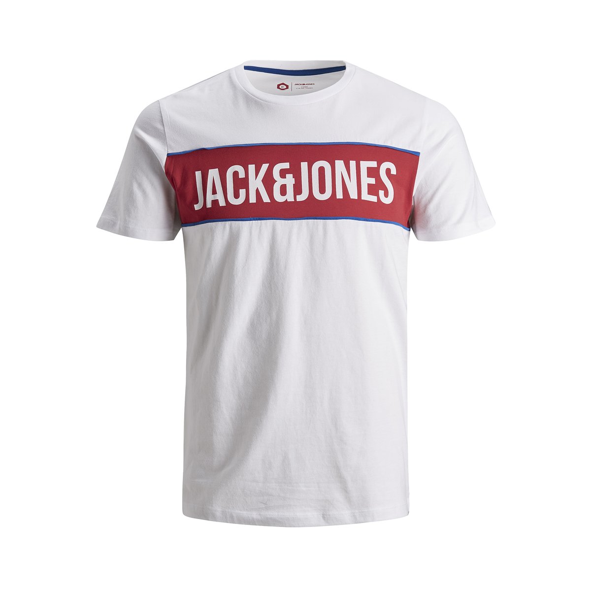 фото Футболка с круглым вырезом и короткими рукавами jcored jack & jones