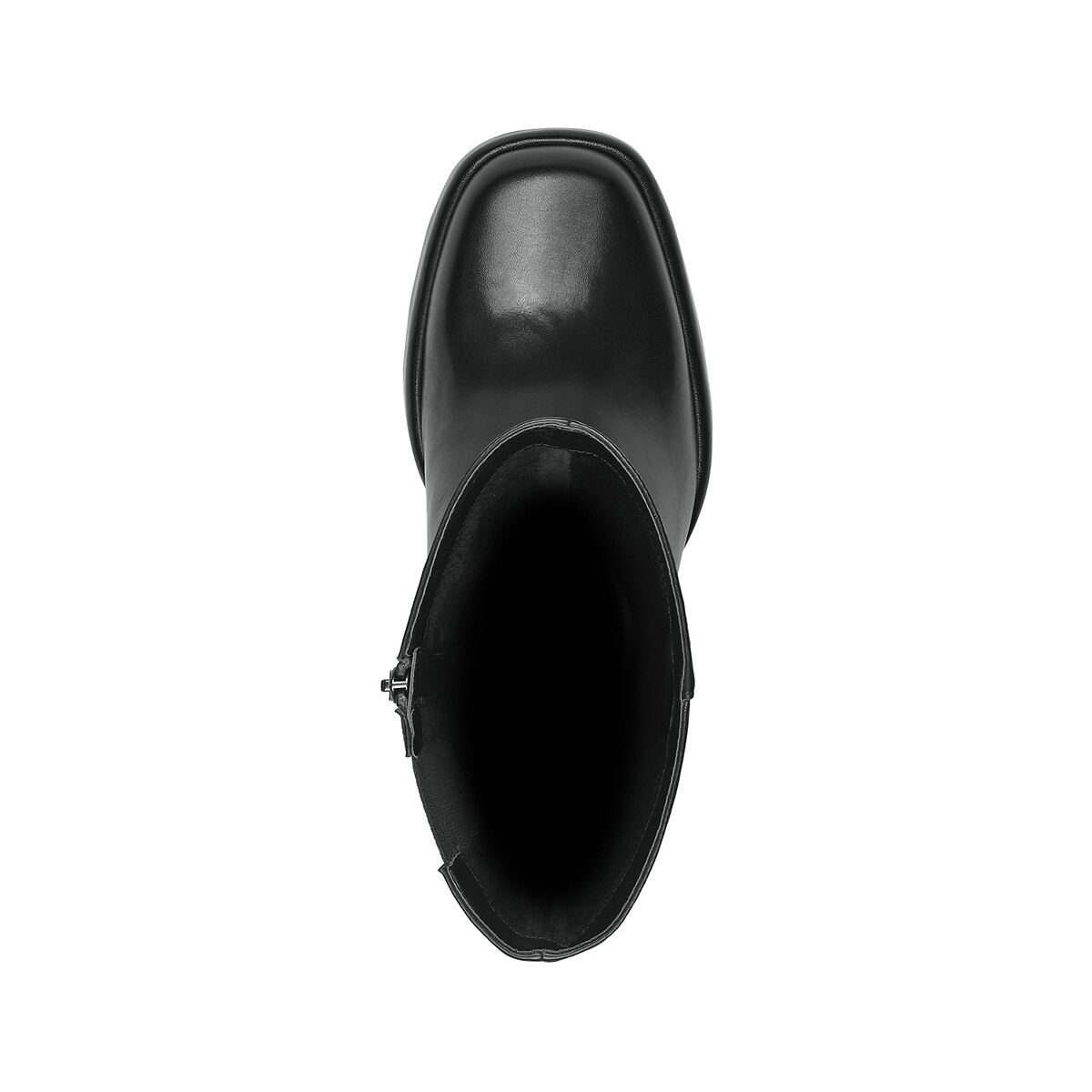 Сапоги на каблуках  40 черный LaRedoute, размер 40 - фото 3