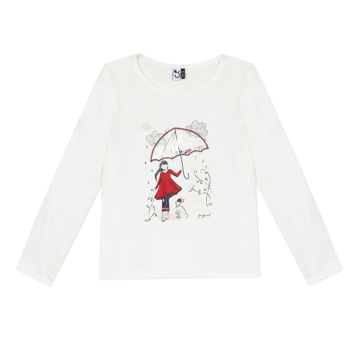 

Футболка La Redoute, Белый, 3-14 лет 9/10 белый