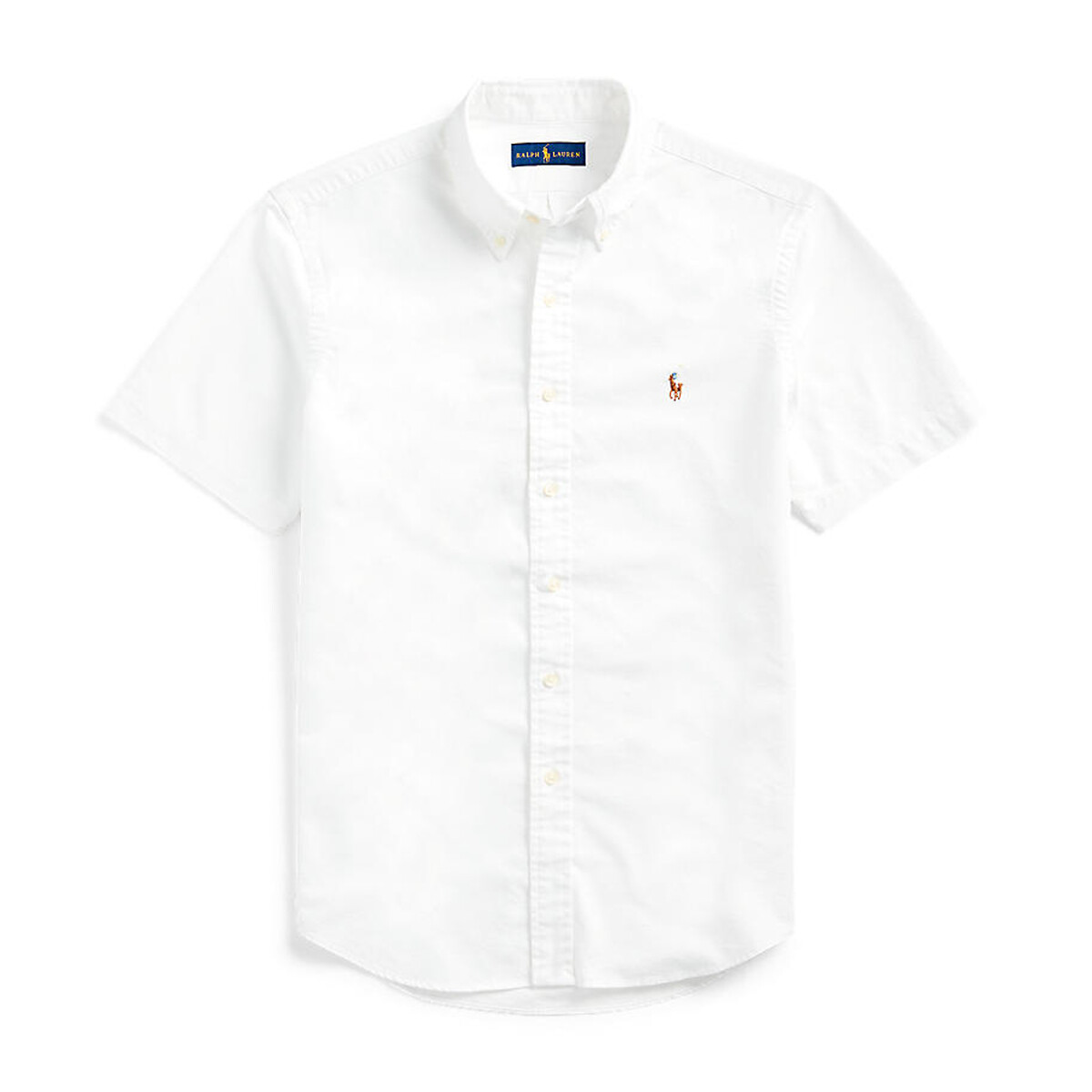 Рубашка Слим из ткани оксфорд XS белый LaRedoute, размер XS - фото 4