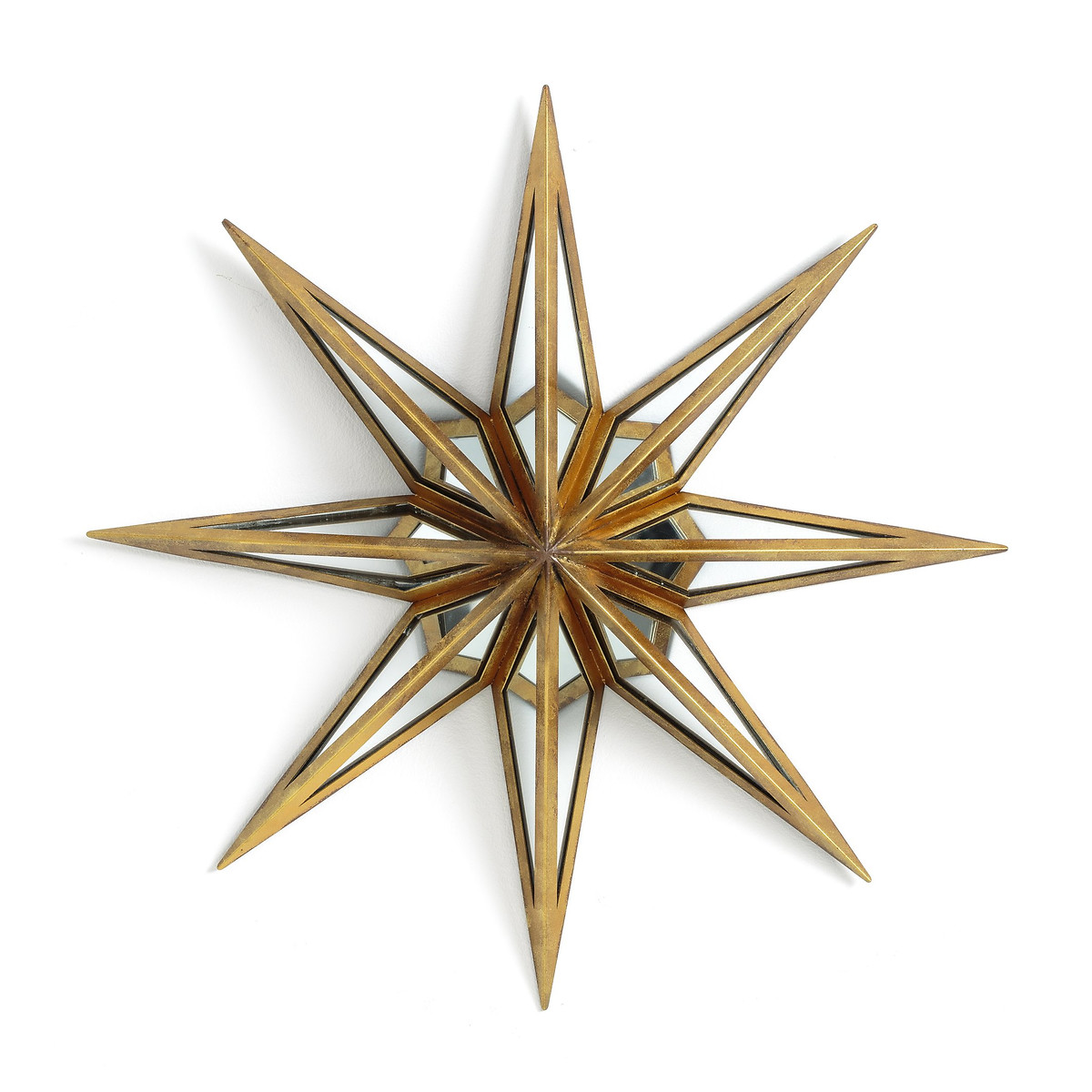 Зеркало La Redoute В форме звезды Leonide единый размер золотистый - фото 1