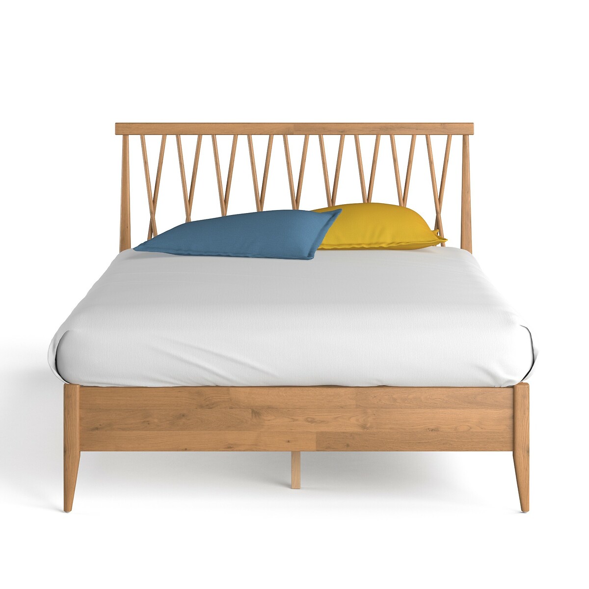 Кровать La Redoute сетка Quilda 140 x 190 см каштановый, размер 140 x 190 см - фото 1