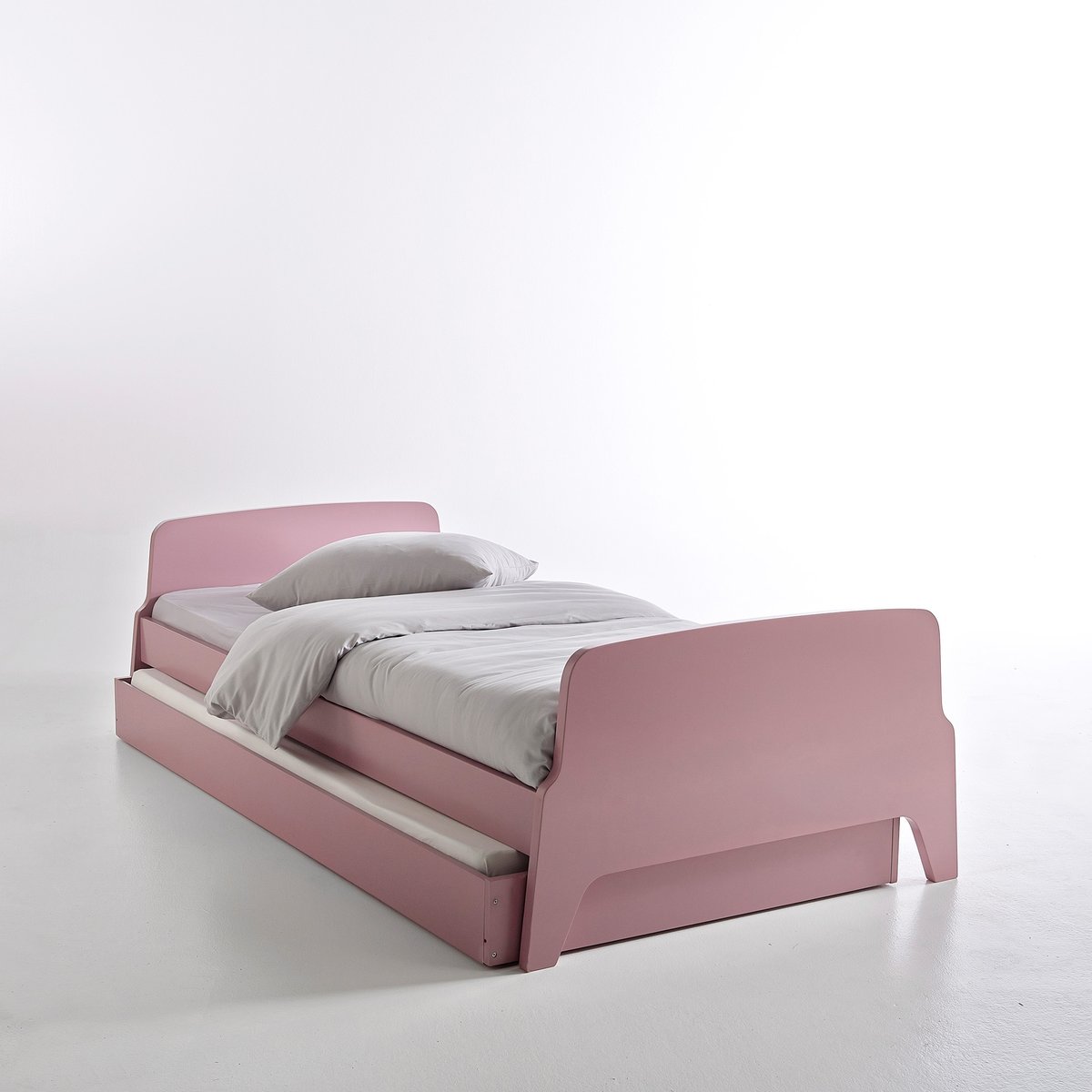 Кровать La Redoute -сп в винтажном стиле Adil 90 x 190 см розовый
