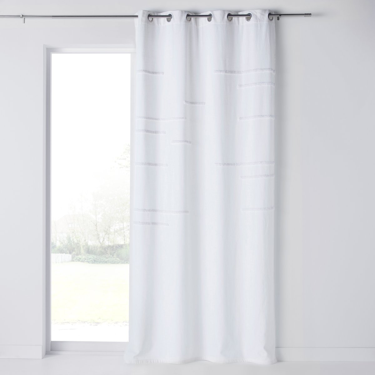 Image of Pintui Tufted Cotton Curtain