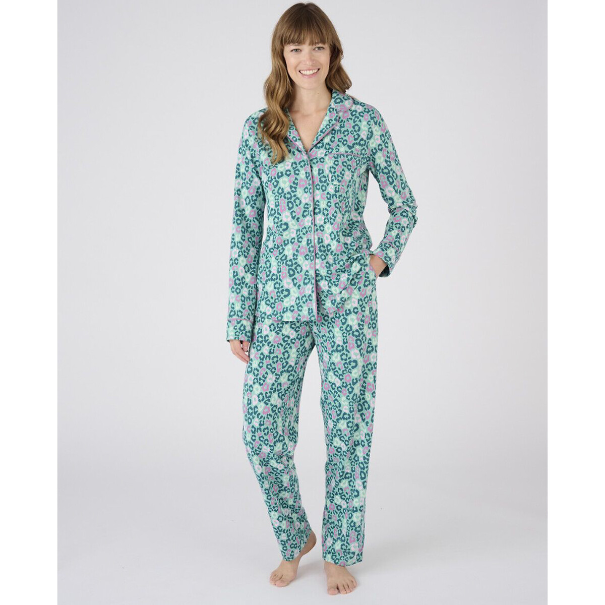 Комплект пижамный, Thermolactyl La Redoute L разноцветный комплект пижамный с длинными рукавами la redoute xl синий