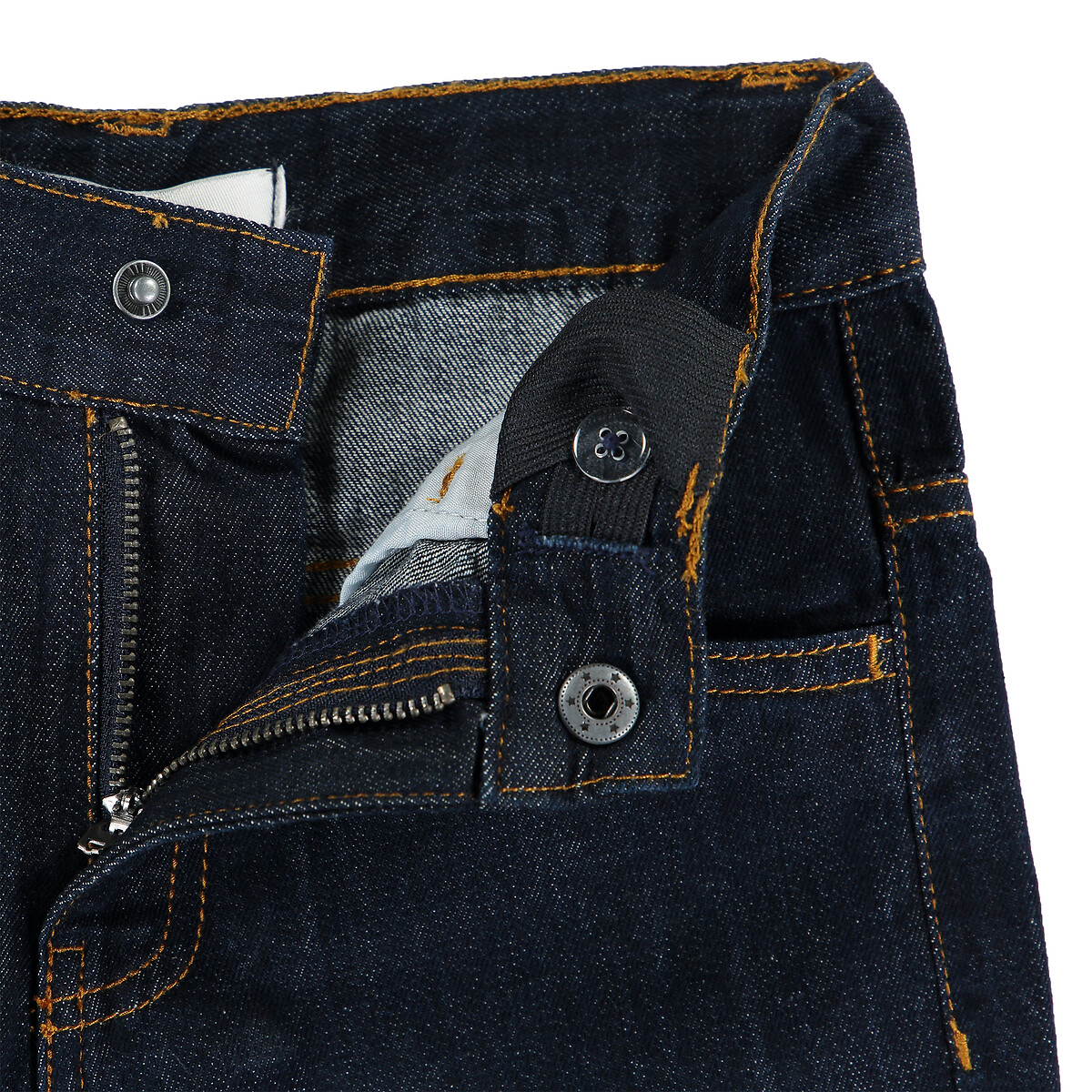 Бермуды La Redoute Из джинсовой ткани  8 синий, размер 8 - фото 3