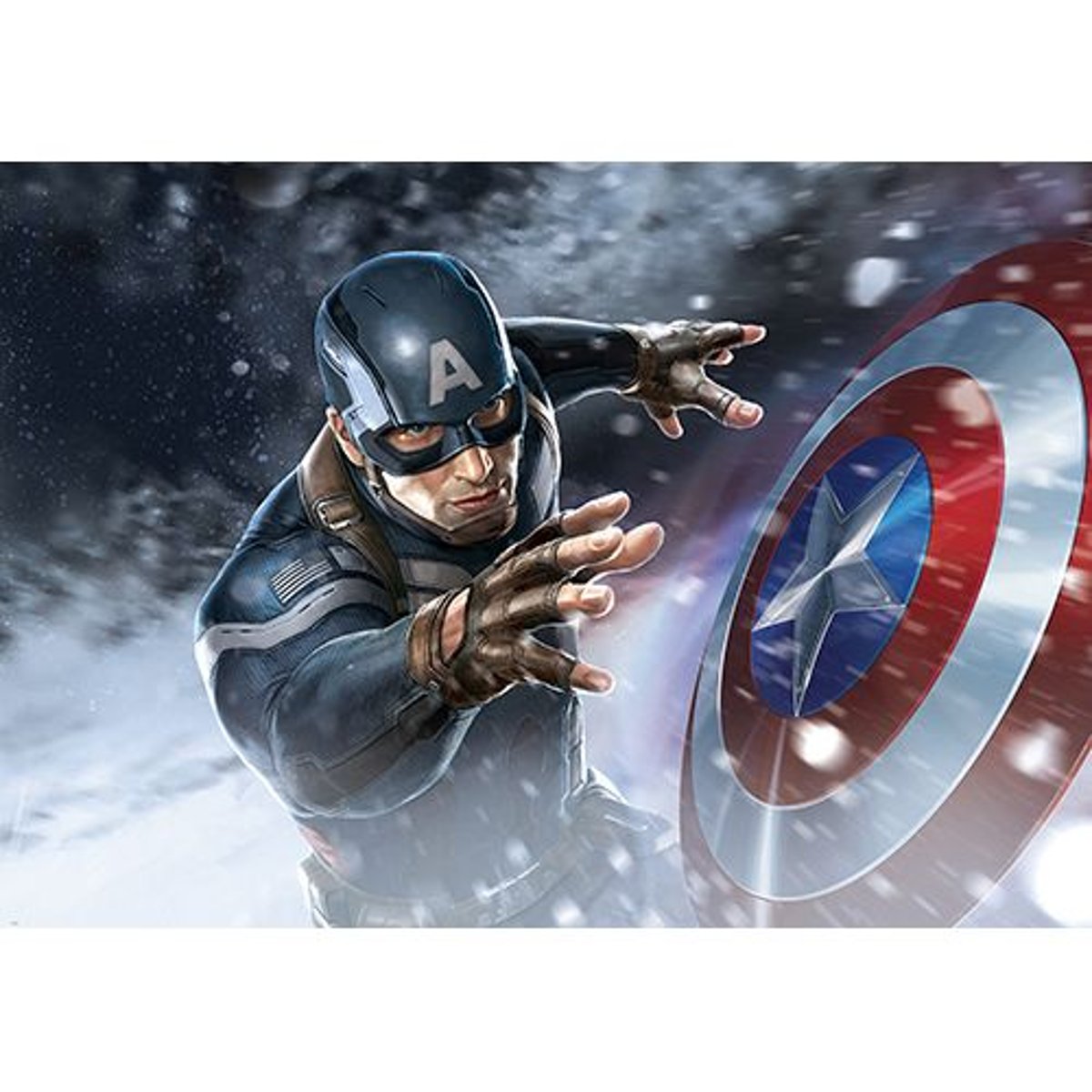 Poster Marvel AVANGERS (HULK, IRON MAN, THOR, CAPTAIN AMERICA, Veuve noire, Oeil-de-Faucon, FALCON) - 368 X 254 CM