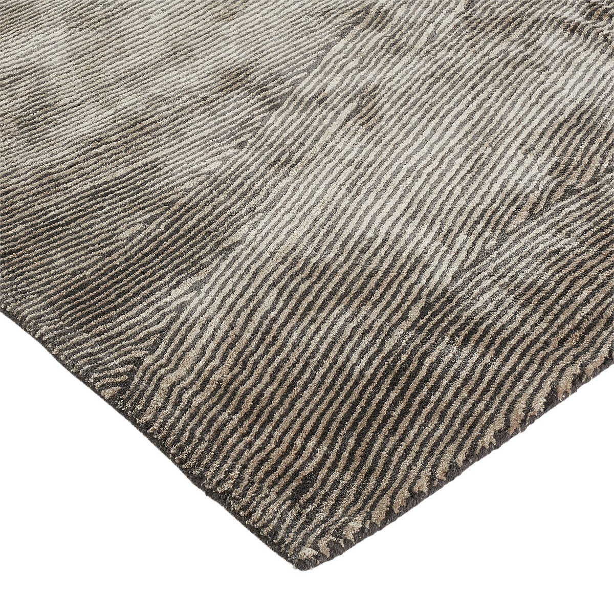 Ковер La Redoute Из вискозы Chaapri 200 x 290 см серый, размер 200 x 290 см - фото 2