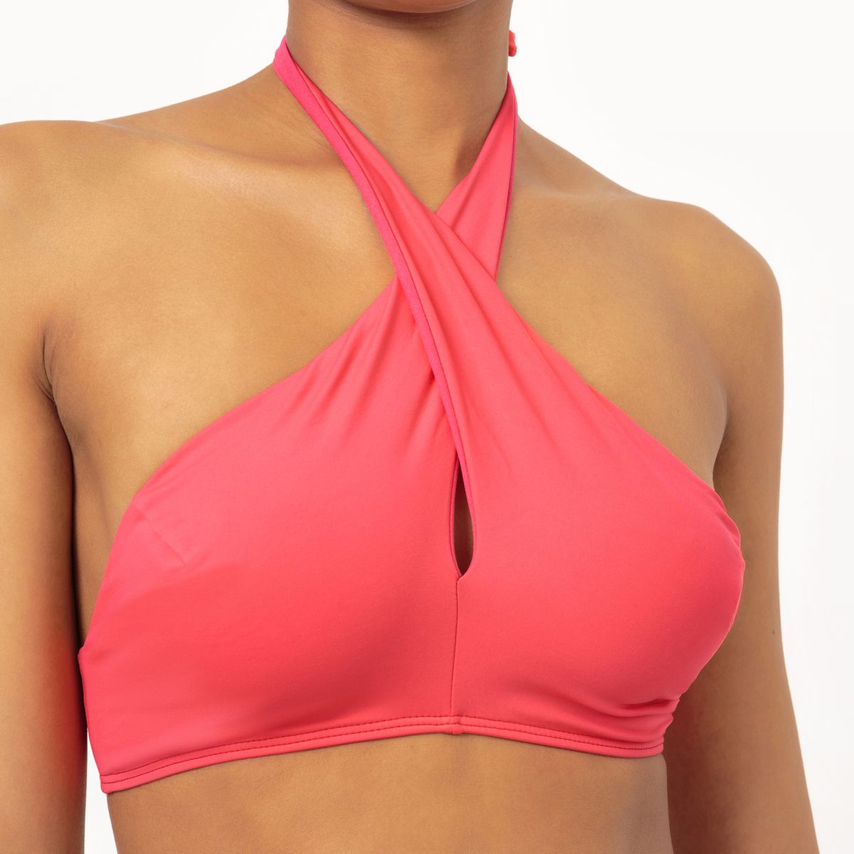 Haut de maillot de bain, foulard