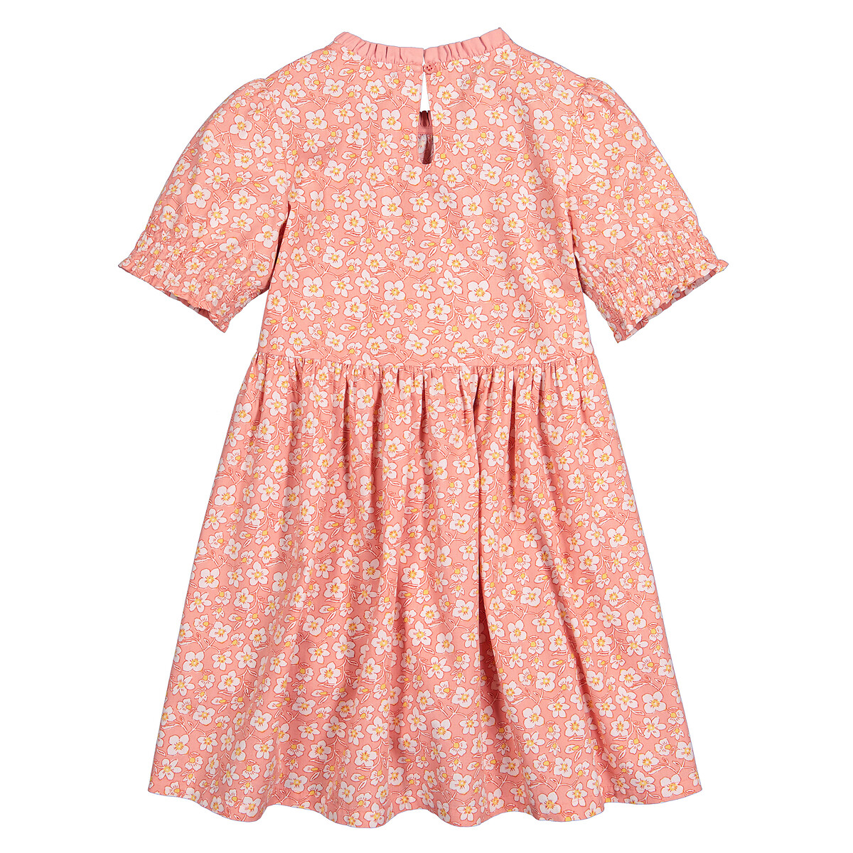 Платье С короткими рукавами и принтом цветы 12 лет -150 см розовый LaRedoute, размер 12 лет -150 см - фото 4